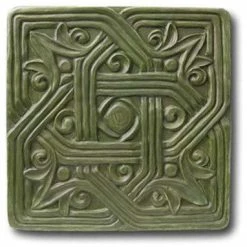 Garden Molds Gothic Square Stepping Stone Mold