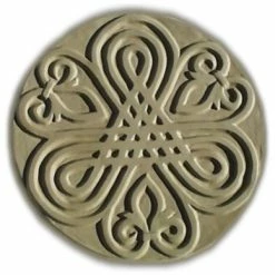 Garden Molds Fleur De Lis Stepping Stone Mold