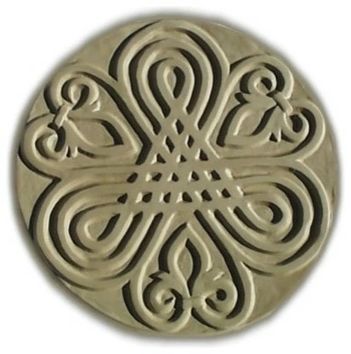 Garden Molds Fleur De Lis Stepping Stone Mold