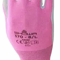 Showa Atlas Nitrile Gloves, Pink, Small