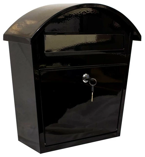 Qualarc/Winfield Ridgeline Locking Mailbox, Black