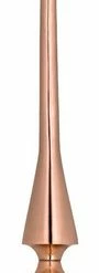 Good Directions, Inc. Good Directions Aragon Polished Copper Rooftop Finial, 28"