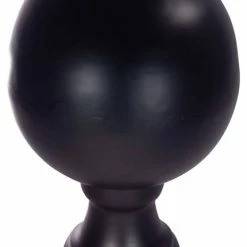 Dalvento, LLC 10"x10"x14.5" Large Londoner Finial, Black Matte