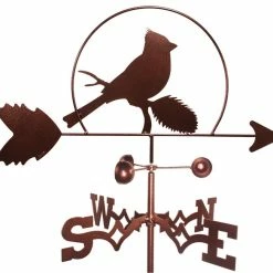 Null Cardinal Weathervane With Garden Mounting