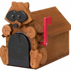 FBUSA Rustic Mailboxes, Raccoon